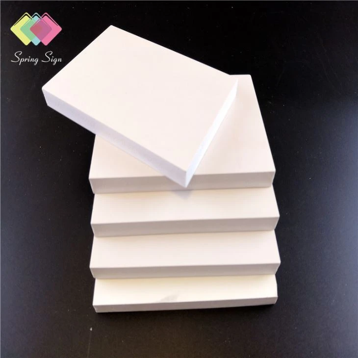 PVC Foam Boards 5 Mm 8ft*4ft Sintra PVC White 0.8 G/cm3 Density