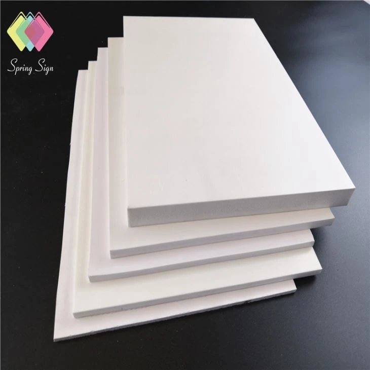 PVC Foam Boards 5 Mm 8ft*4ft Sintra PVC White 0.8 G/cm3 Density