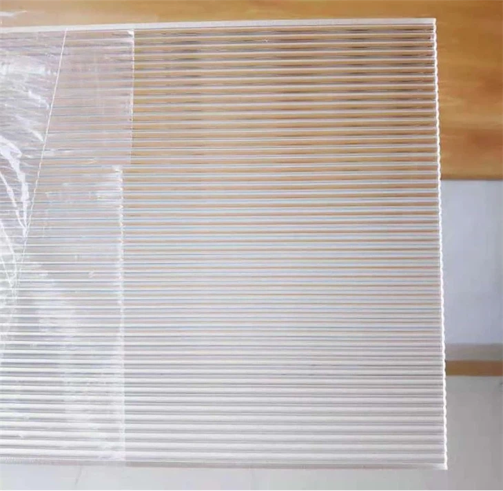 Clear Acrylic Sheet With Waves