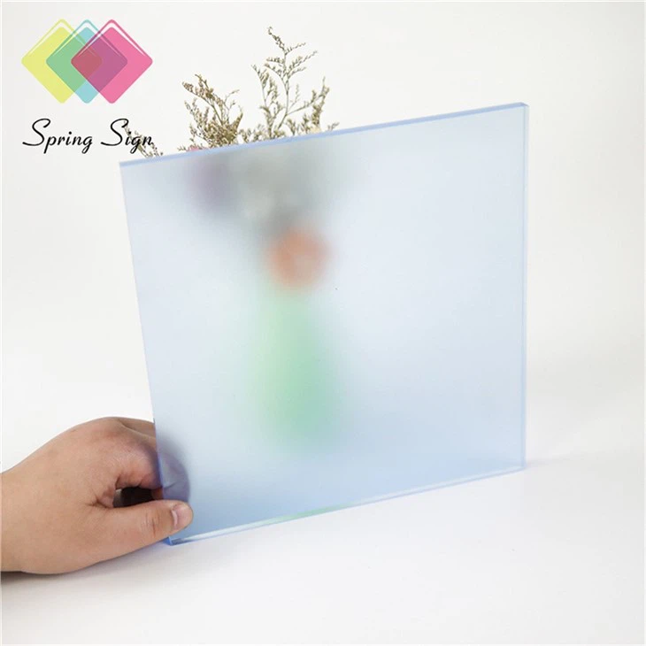 Custom Size Multiple Color Frosted Acrylic Sheet