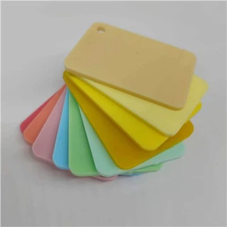 1/8'' Potongan Kepada Saiz Lembaran Akrilik Pastel