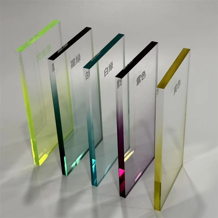 Custom Gradient Color Acrylic Sheet Block price
