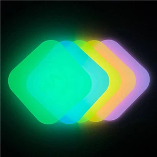 Lembaran Akrilik Gelap Bercahaya Sendiri